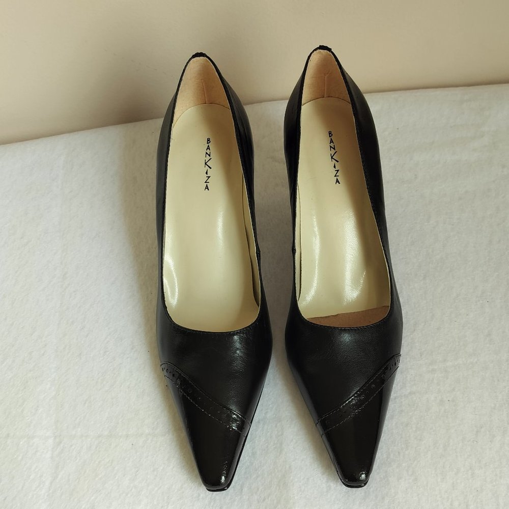 Black Patent and Leather Pump